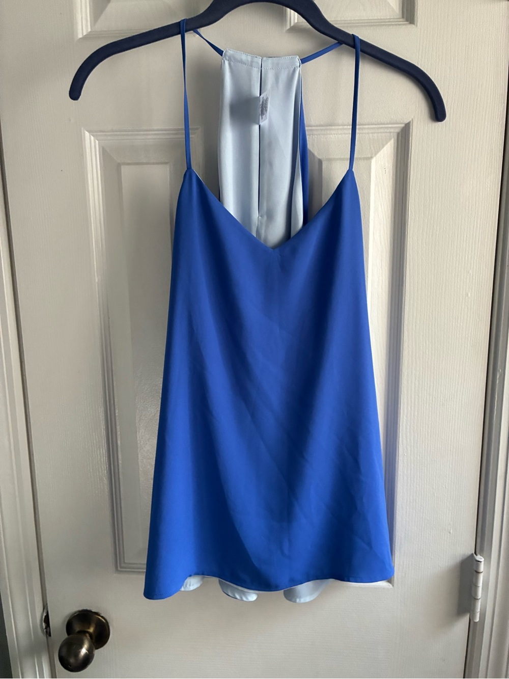 Express Royal Blue Spaghetti Strap Cami
